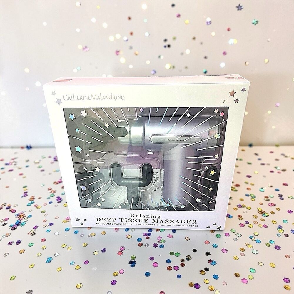 Catherine Malandrino Relaxing Deep Tissue Massager In Lilac MSRP $130 New In Box